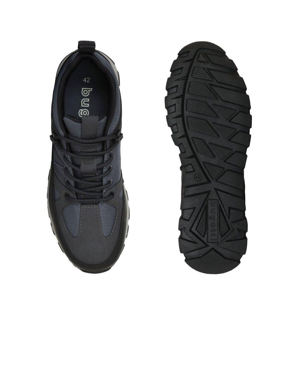 Bugatti Black Rapid Trainers for men