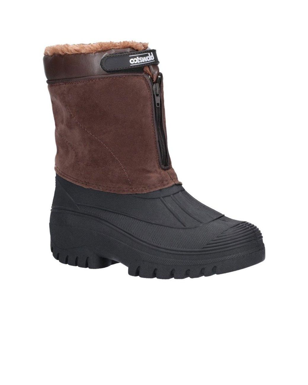 Cotswold Brown Venture Winter Boots for men