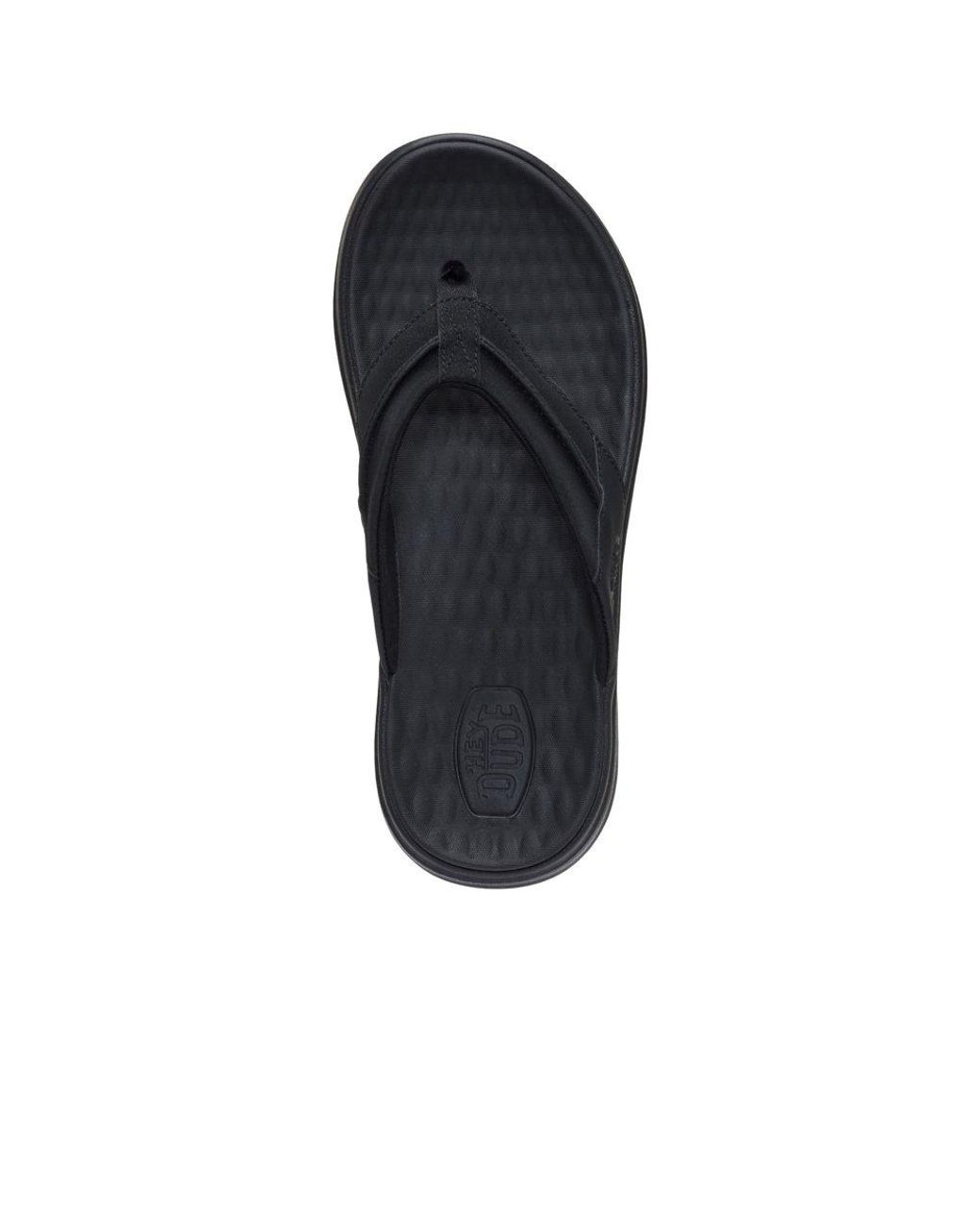 HeyDude Blue Finn Flip Sandals for men