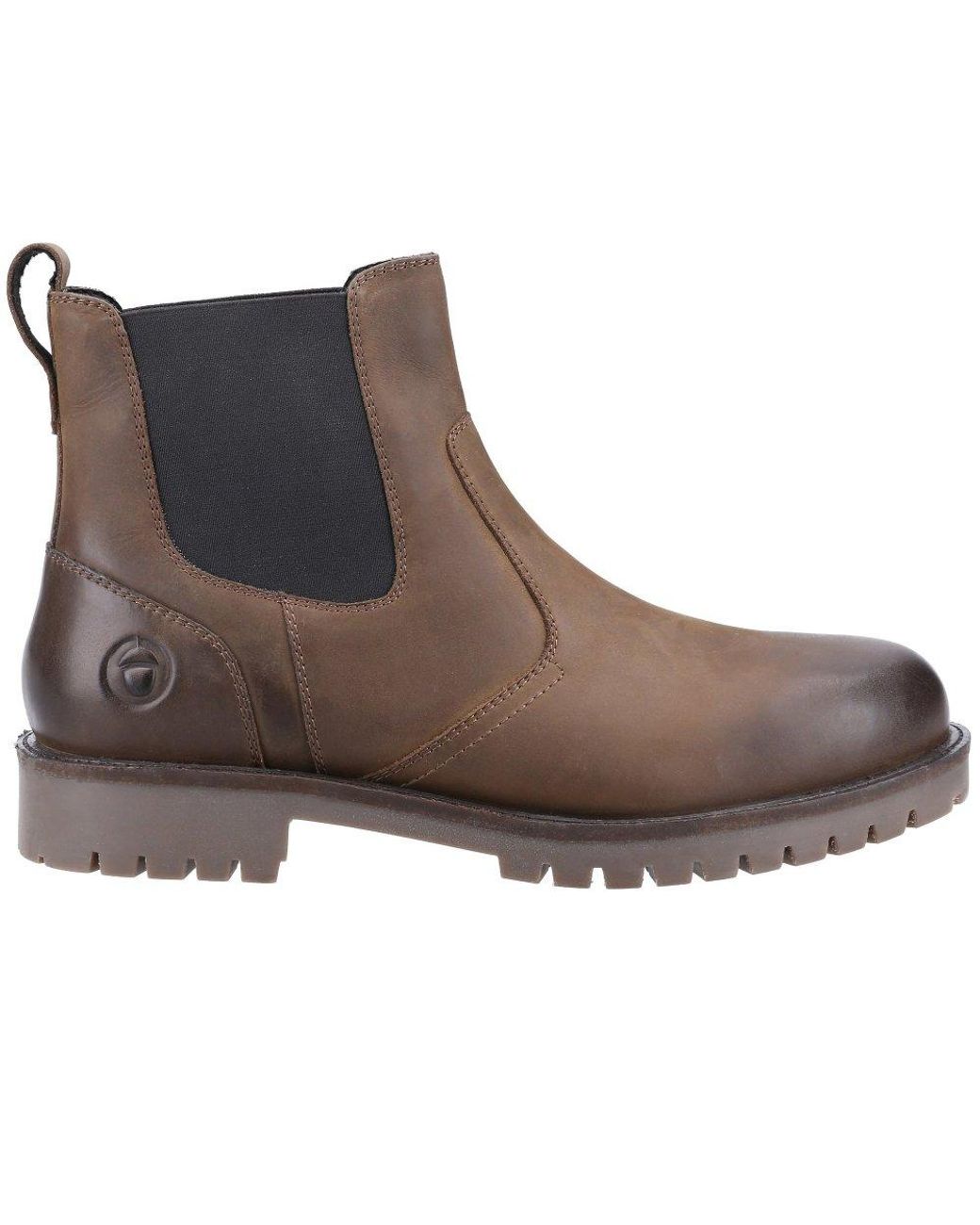 Cotswold Brown Bodicote Chelsea Boots for men