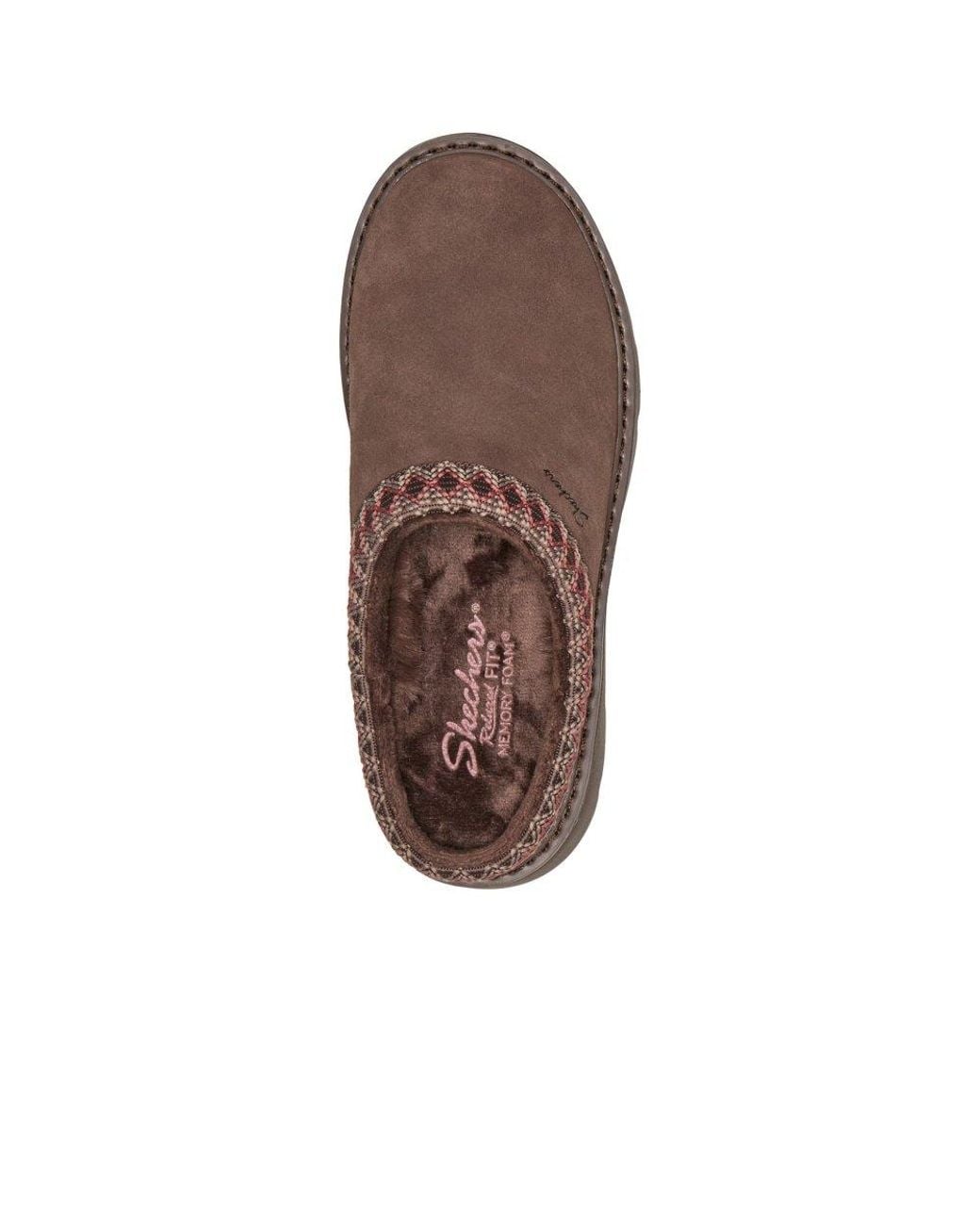 Skechers Brown Keepsakes Cozy Cascade Slippers