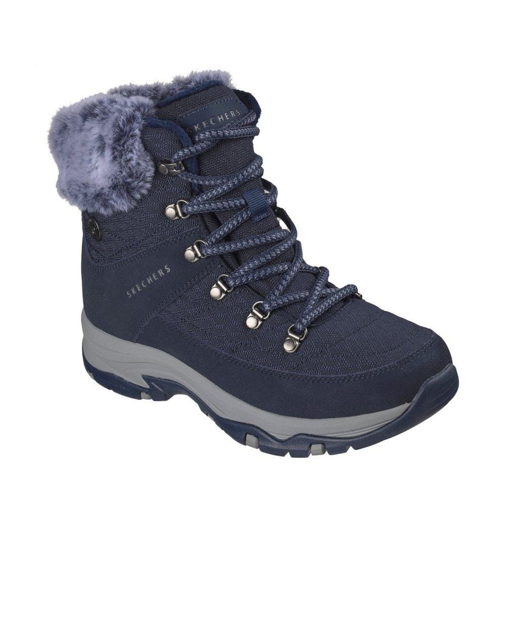 Skechers Blue Trego Stormie Frost Walking Boots