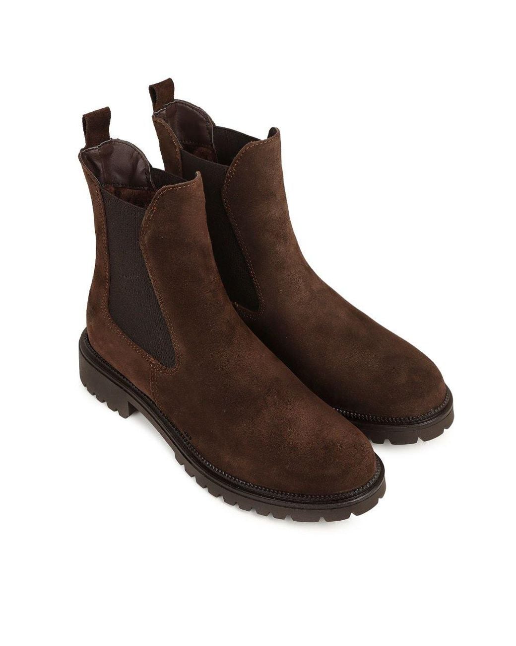 Tamaris Brown Willow Chelsea Boots