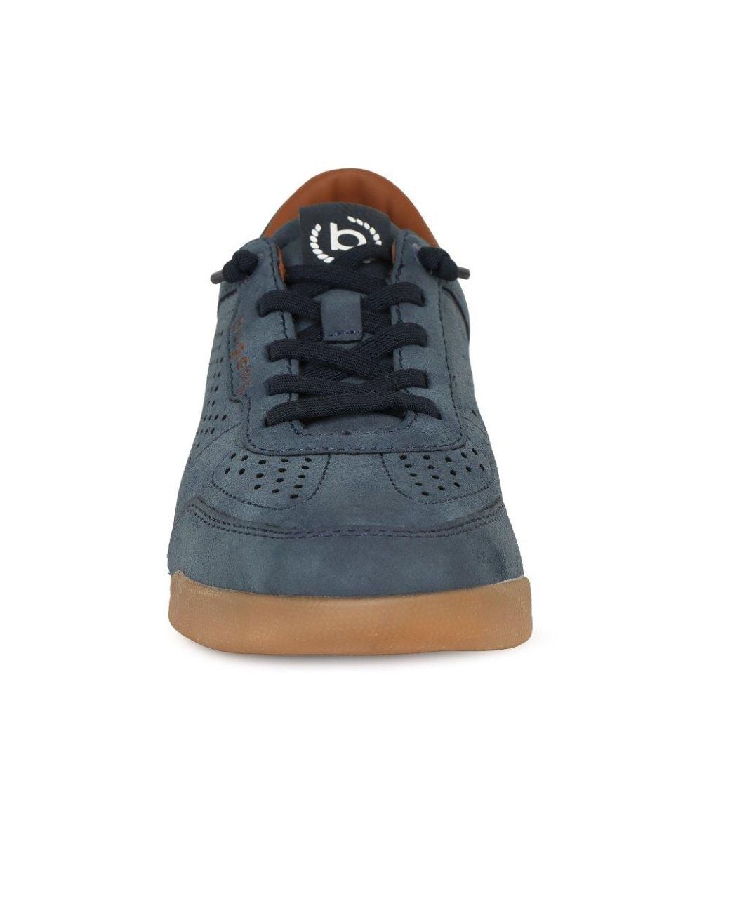 Bugatti Blue Treble Trainers for men