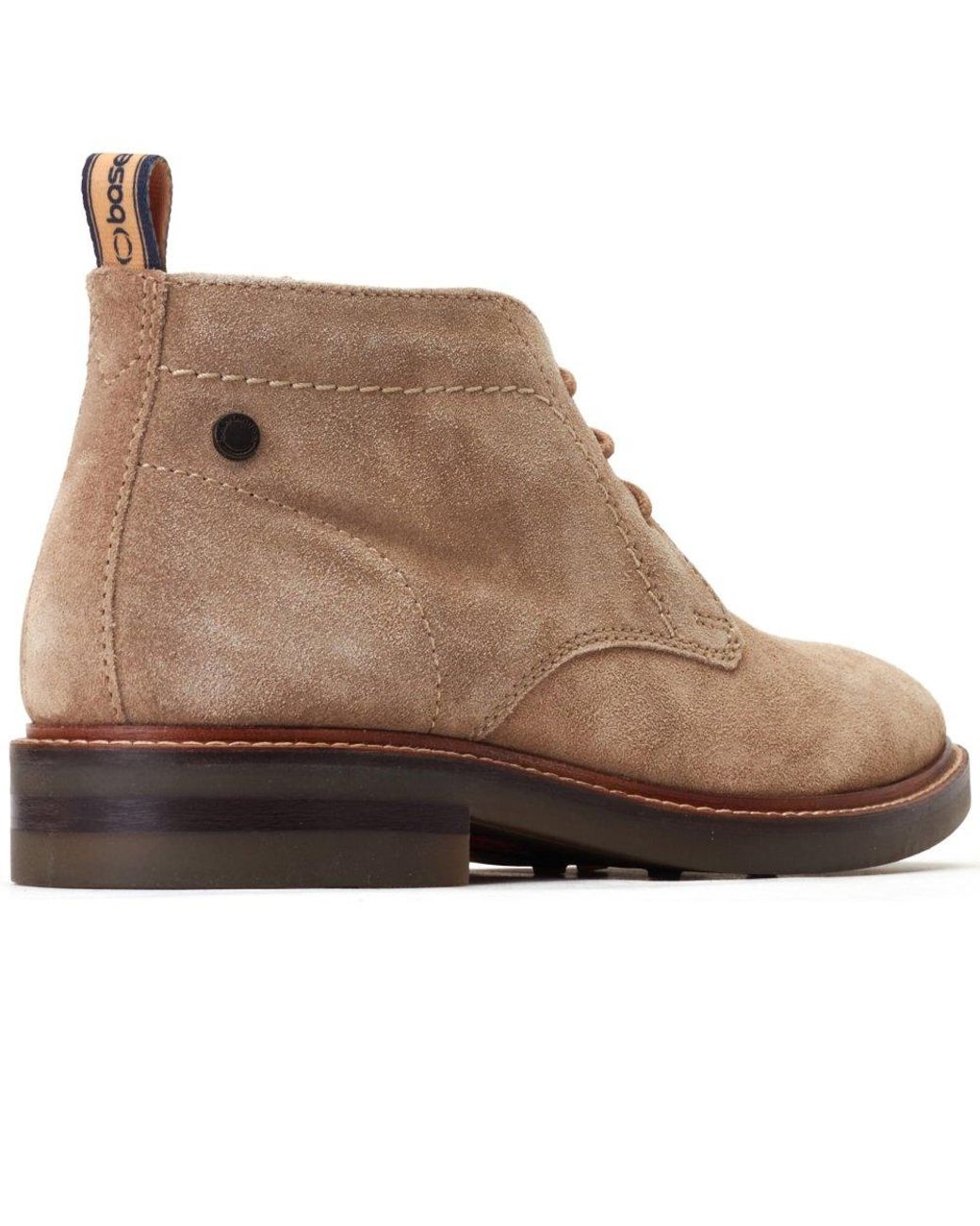 Base London Brown Knebworth Chukka Boots for men