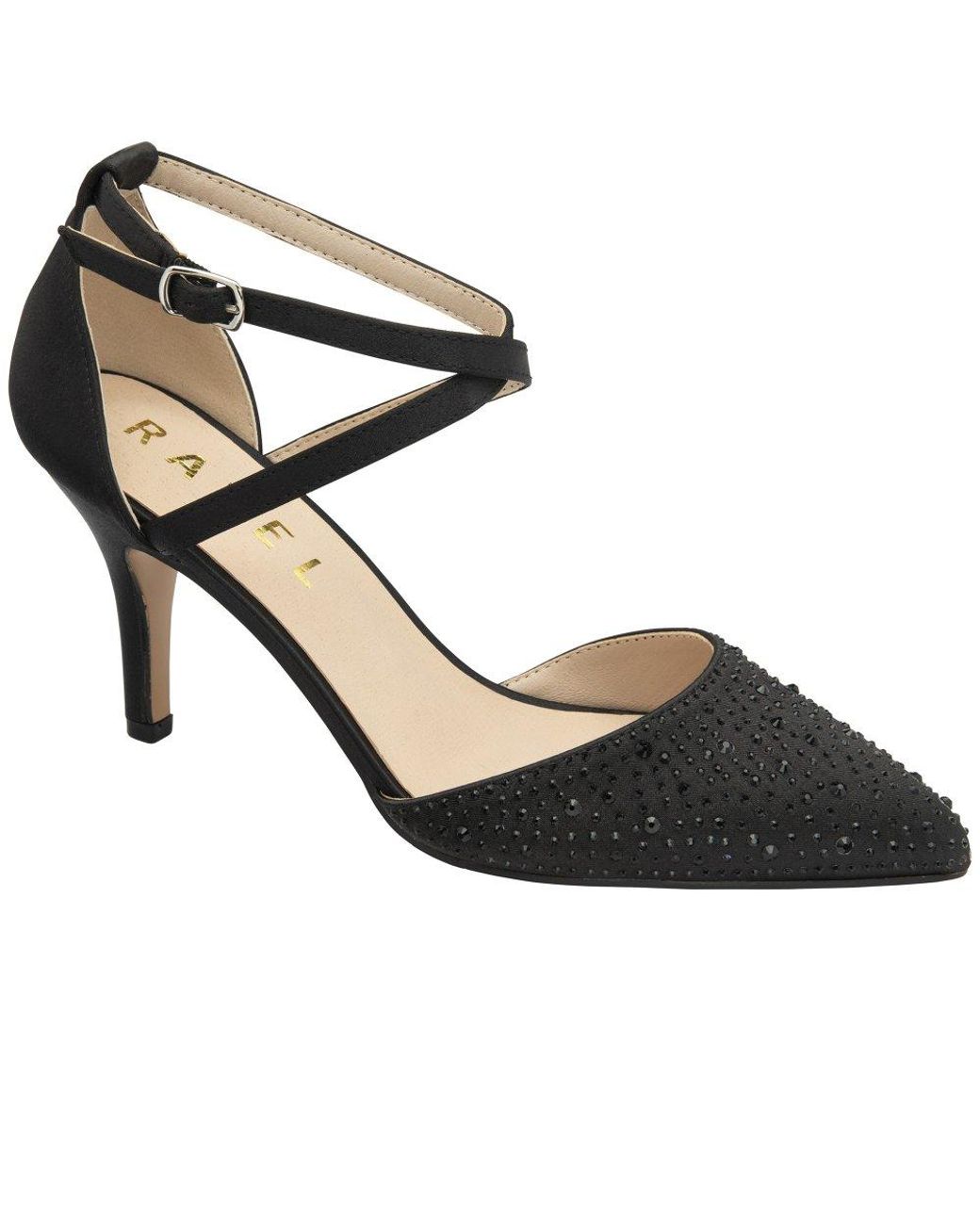 Ravel Black Rainsville Heeled Sandals