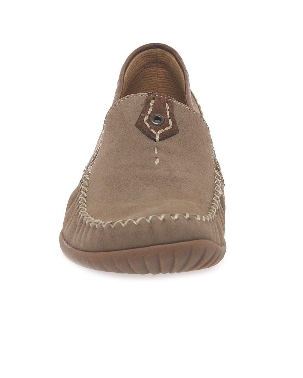 Gabor Brown California Sporty Moccasins