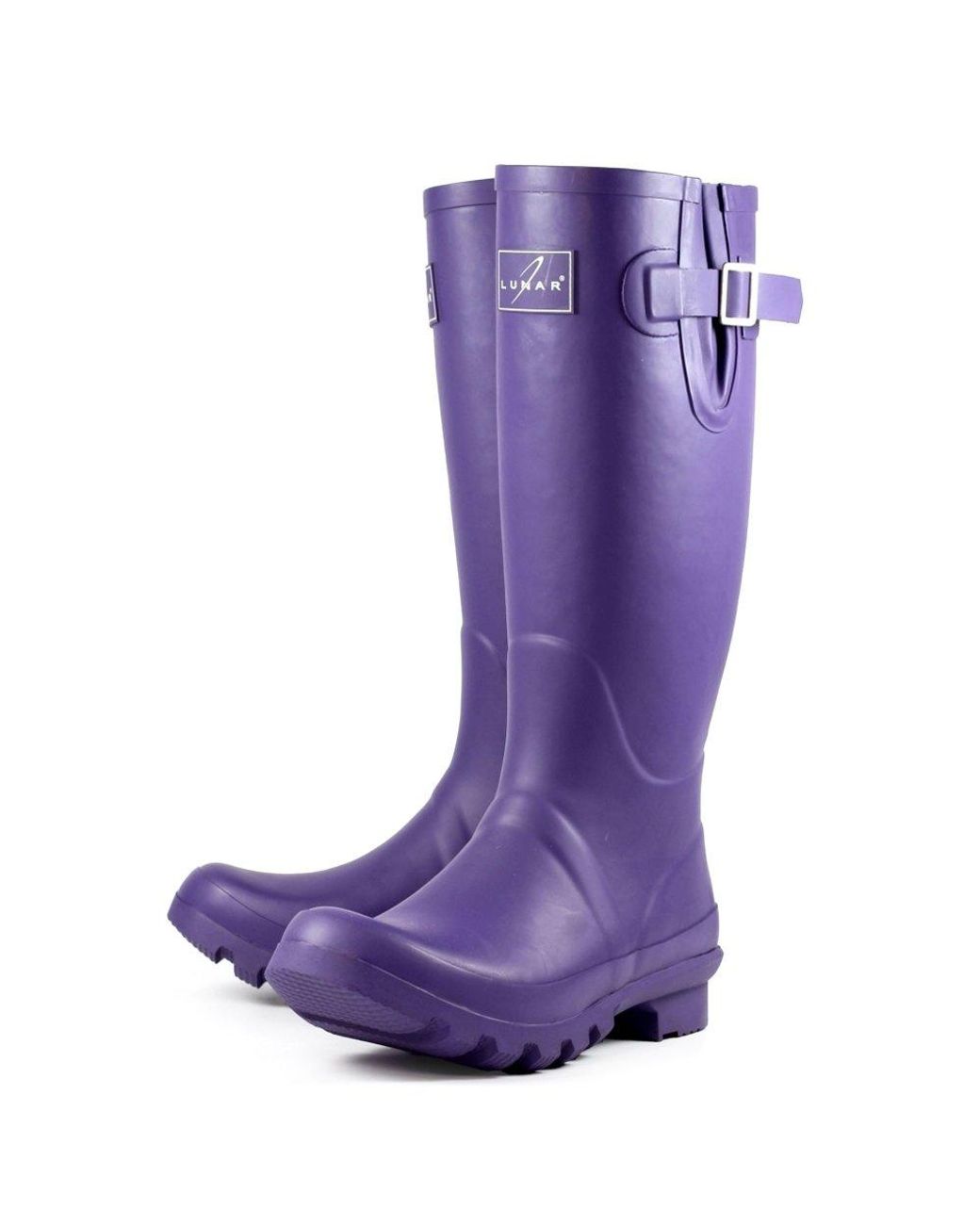 Lunar (GRS) Purple Largo Wellingtons