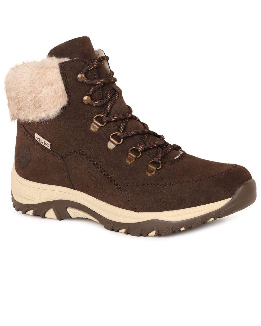 Rieker Brown Snowdon Ankle Boots