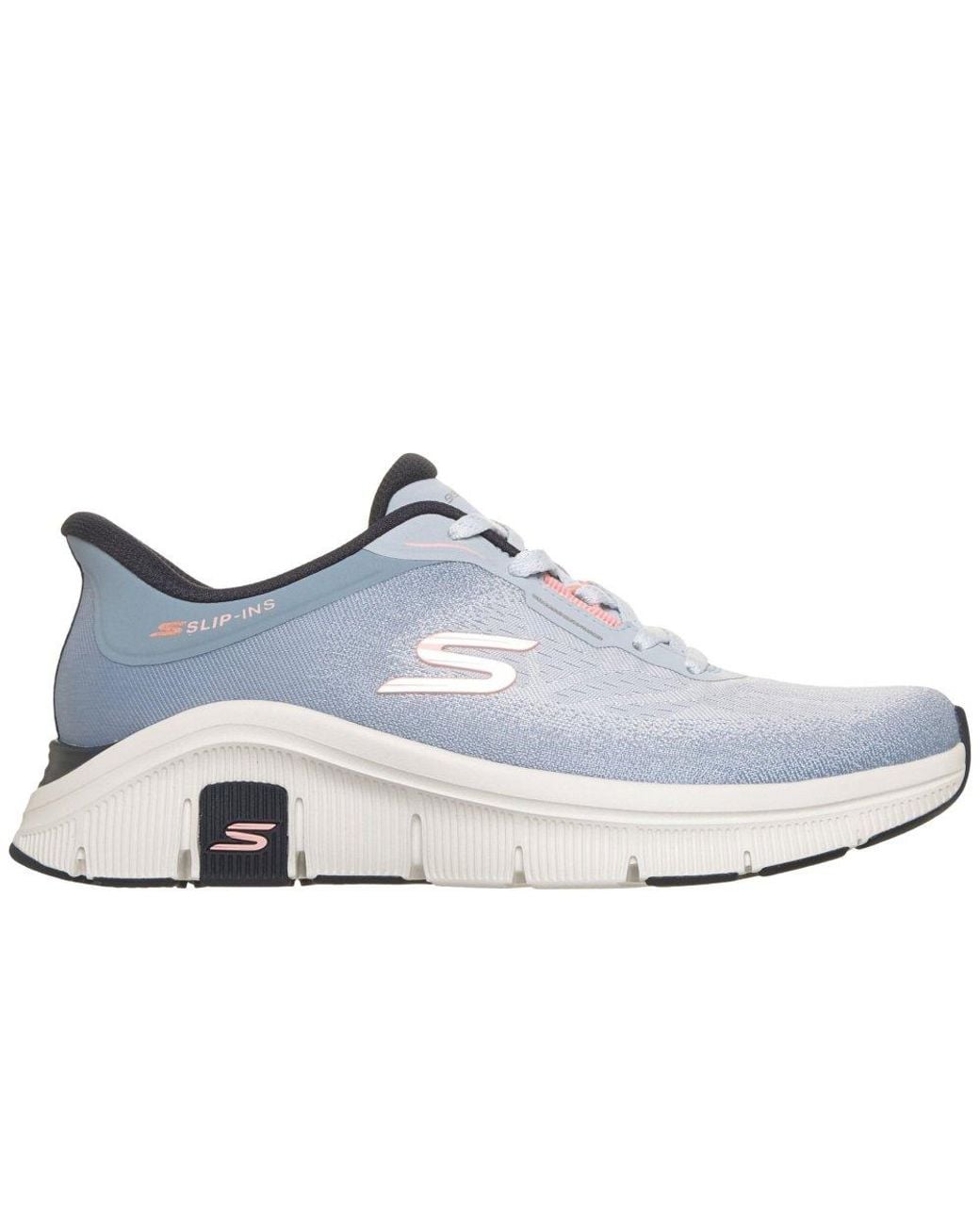 Skechers Blue Relaxed Fit Flex Soft Icon Trainers