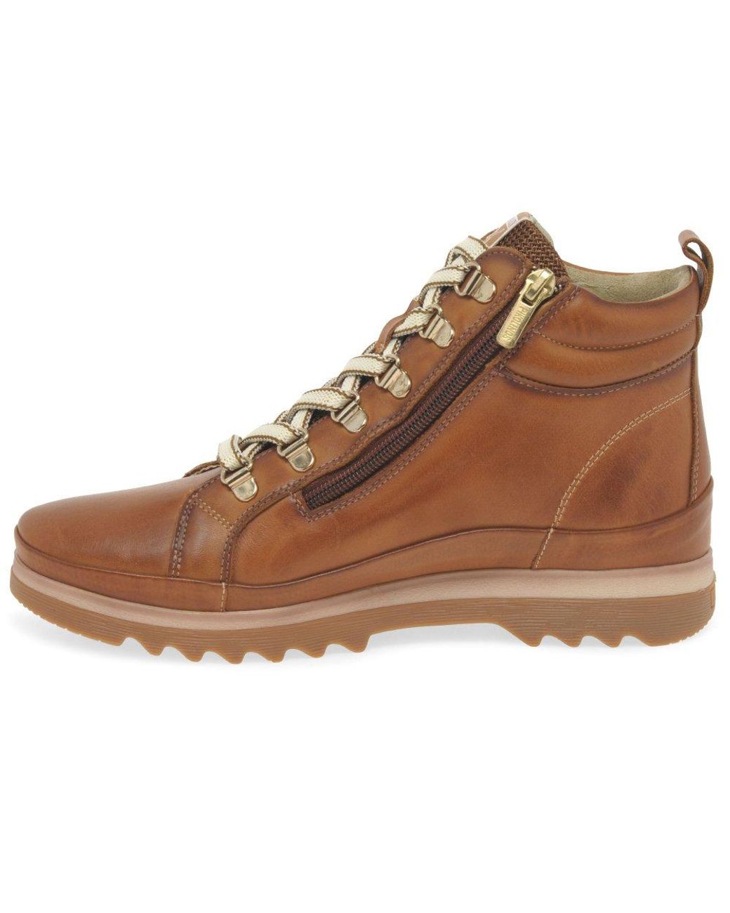 Pikolinos Brown Vigo Ankle Boots