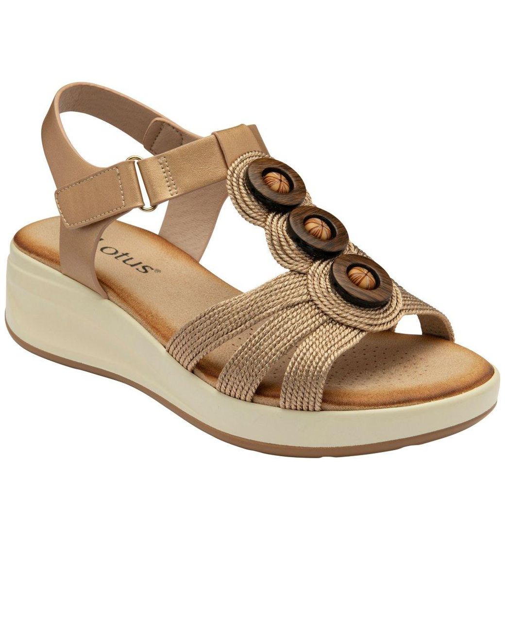 Size 3 wedge best sale sandals