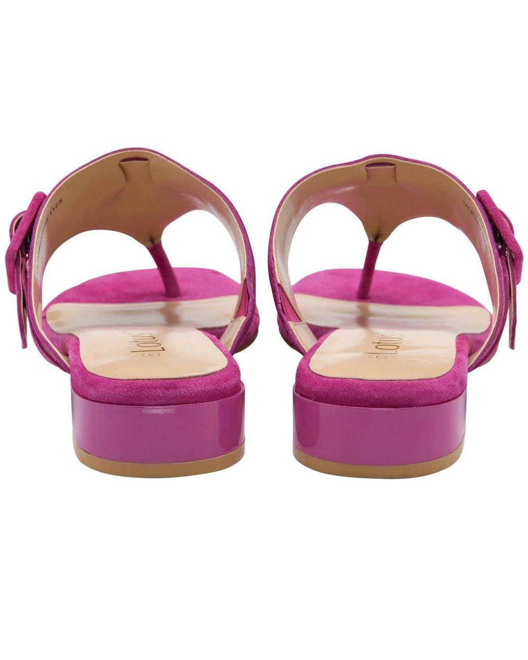 Lotus Purple Vittoria Toe Post Sandals