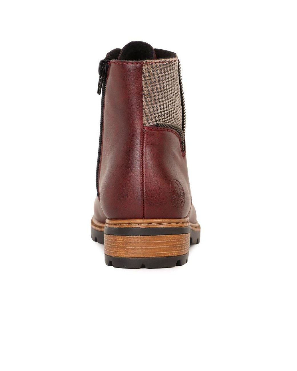 Rieker Brown Brompton Ankle Boots