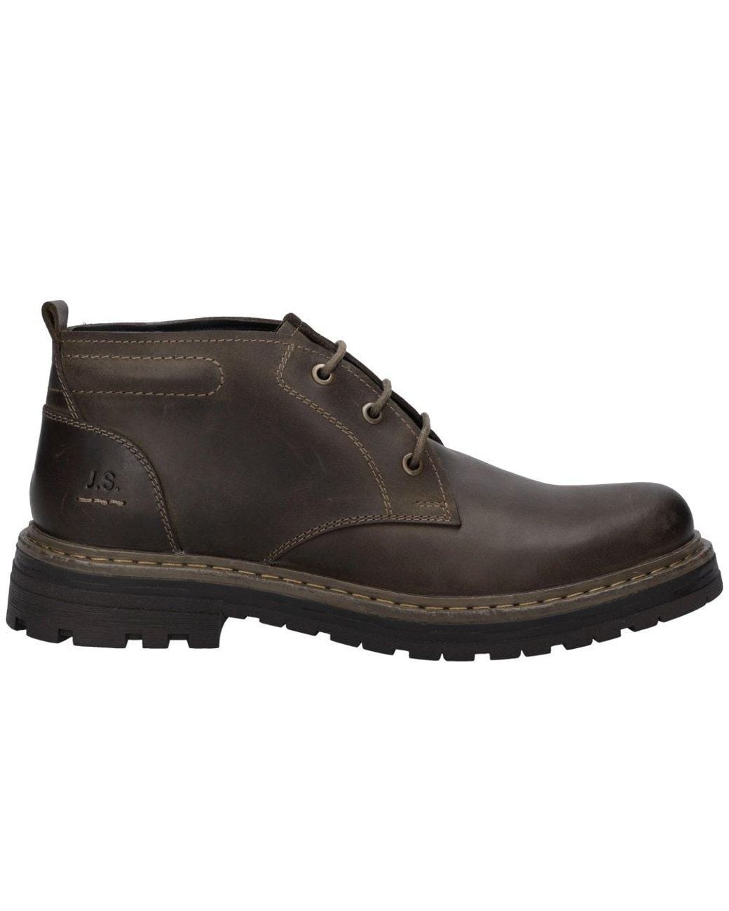 Josef Seibel Black Curtis 06 Boots for men
