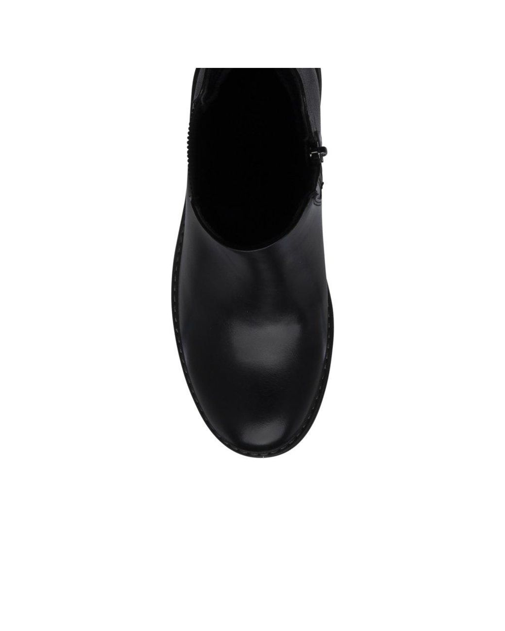 Lotus Black Prescott Ankle Boots