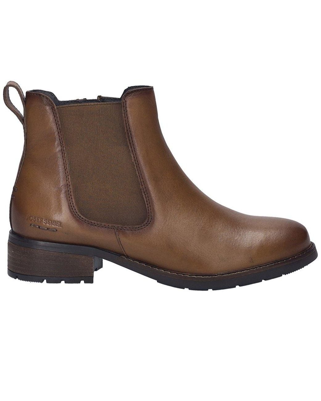 Josef Seibel Brown Kate 12 Ankle Boots