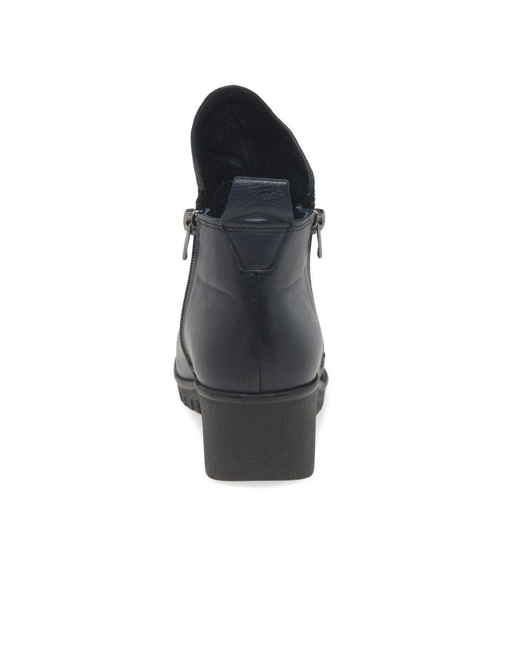 Lotus Black Cordelia Ankle Boots