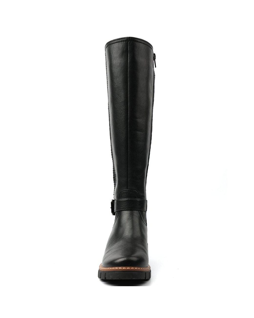 Lunar Black Diana Knee High Boots