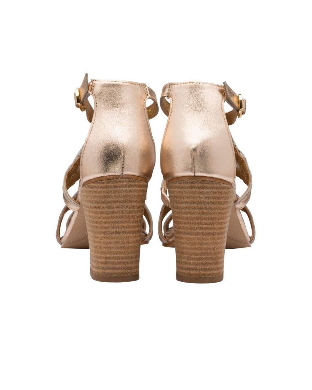 Ravel Metallic Coreen Heeled Sandals