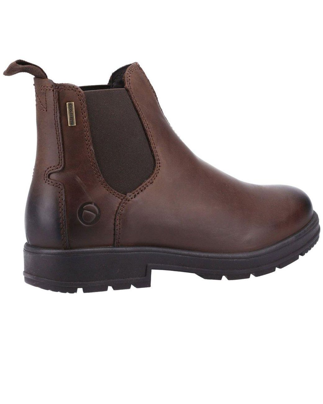 Cotswold Brown Farmington Chelsea Boots for men