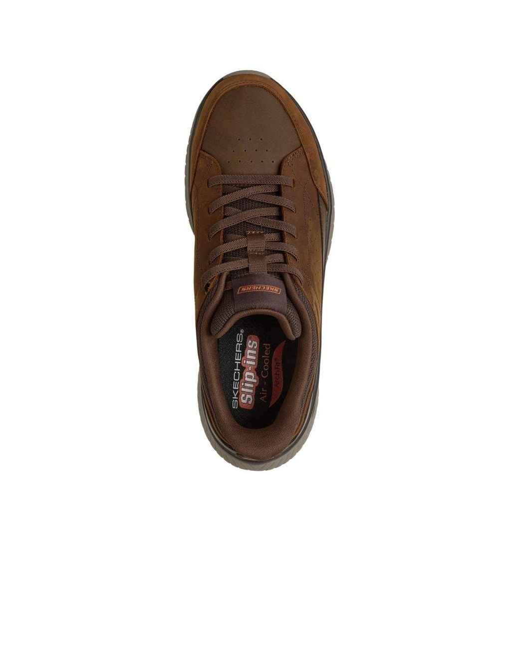 Skechers Brown Arch Fit Crosser Felix Trainers for men