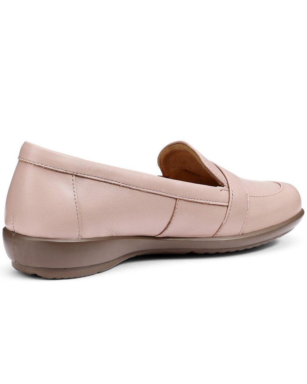 Hotter Pink Clay Wide Fit Loafers