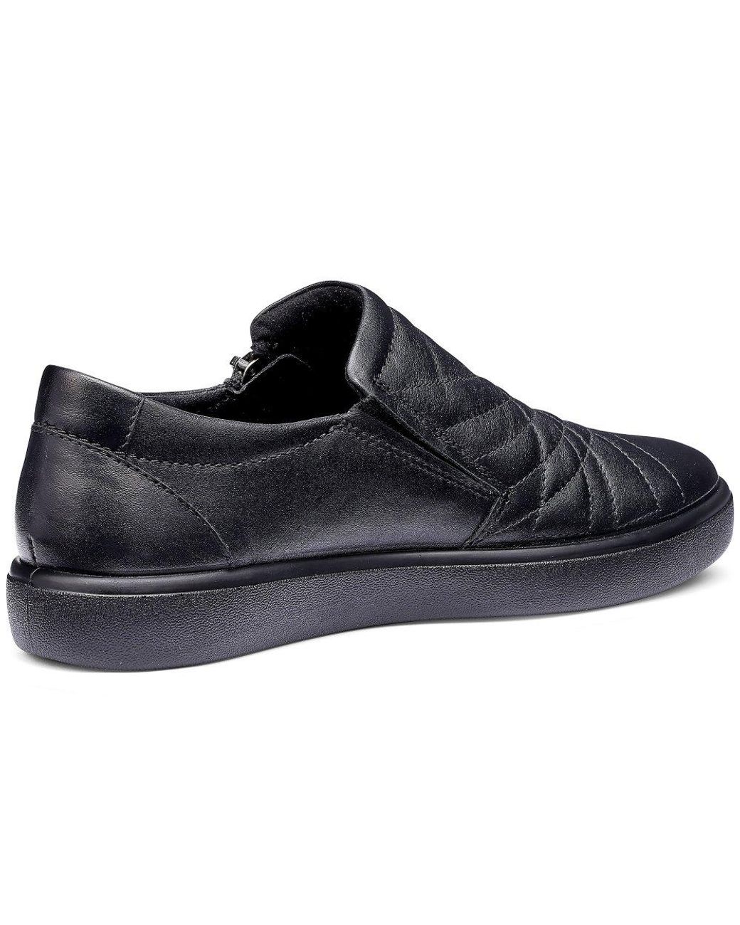 Hotter Black Poppy Casual Shoes
