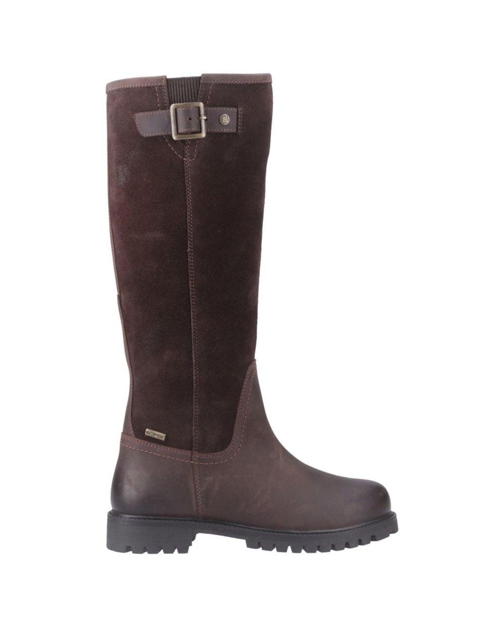 Hunter Brown Canna Knee High Boots