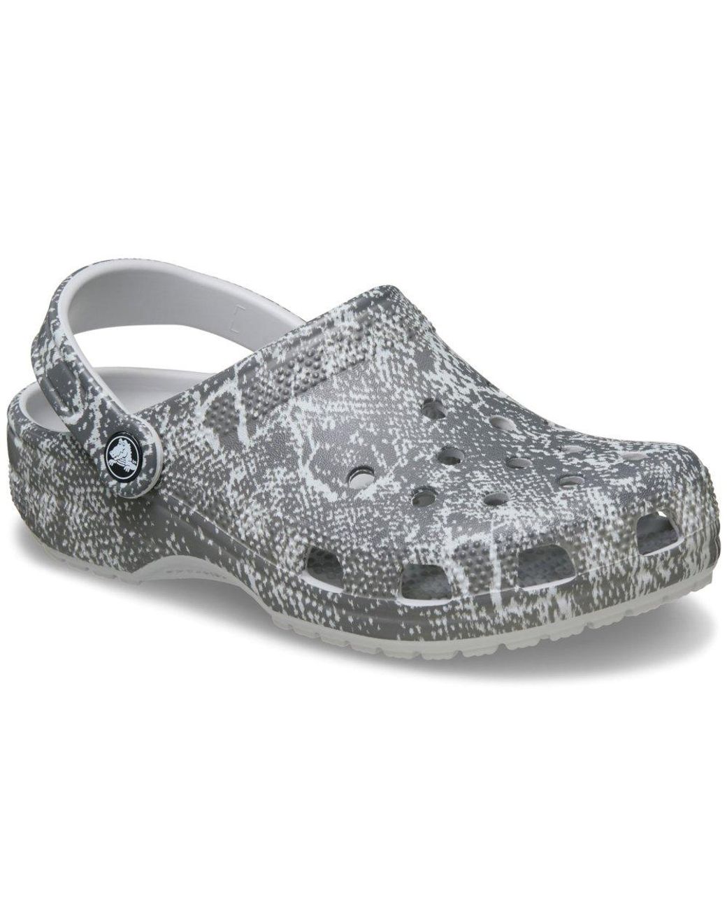 CROCSTM Gray Classic Pop Animal Clogs