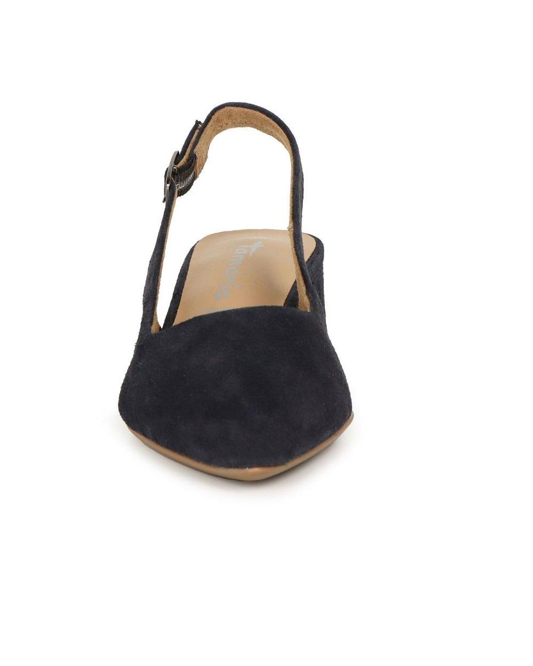 Tamaris Pink Magnolia Slingback Court Shoes