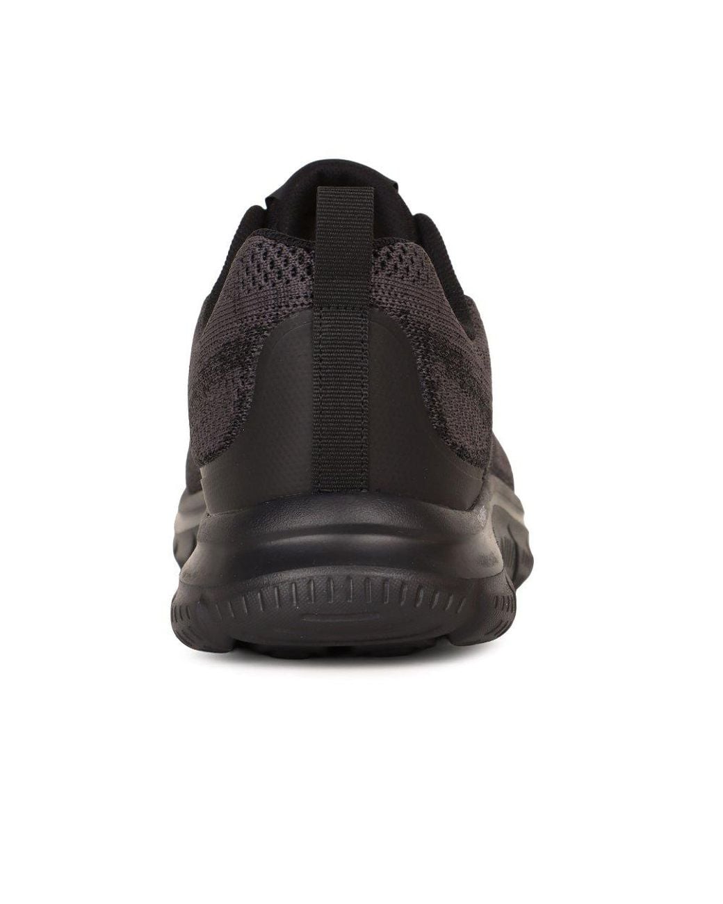 Skechers Black Track Lace Trainers for men