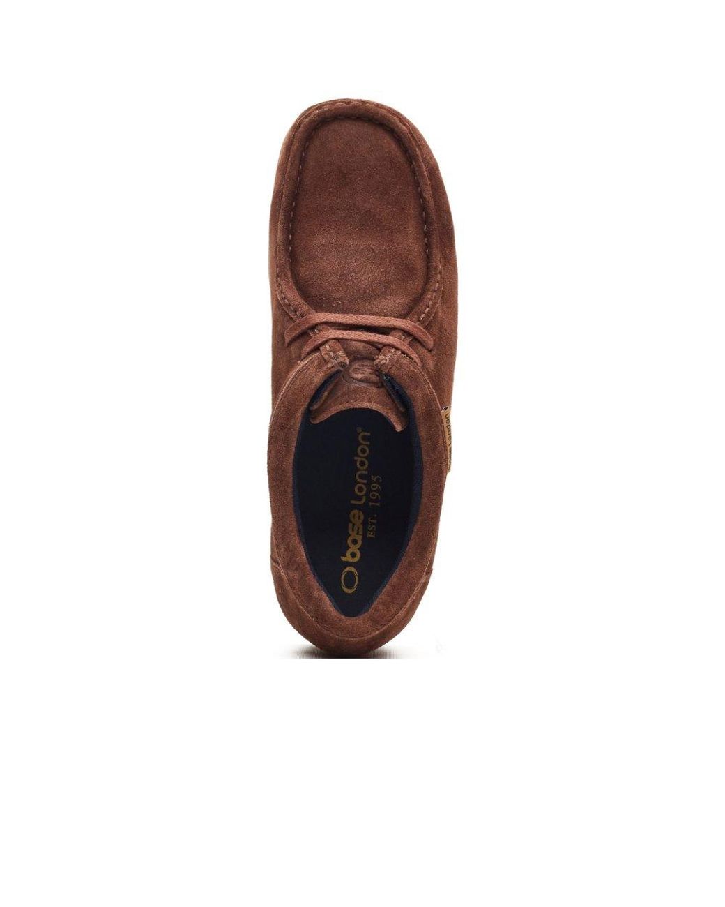 Base London Brown Koko Wallabe Shoes for men