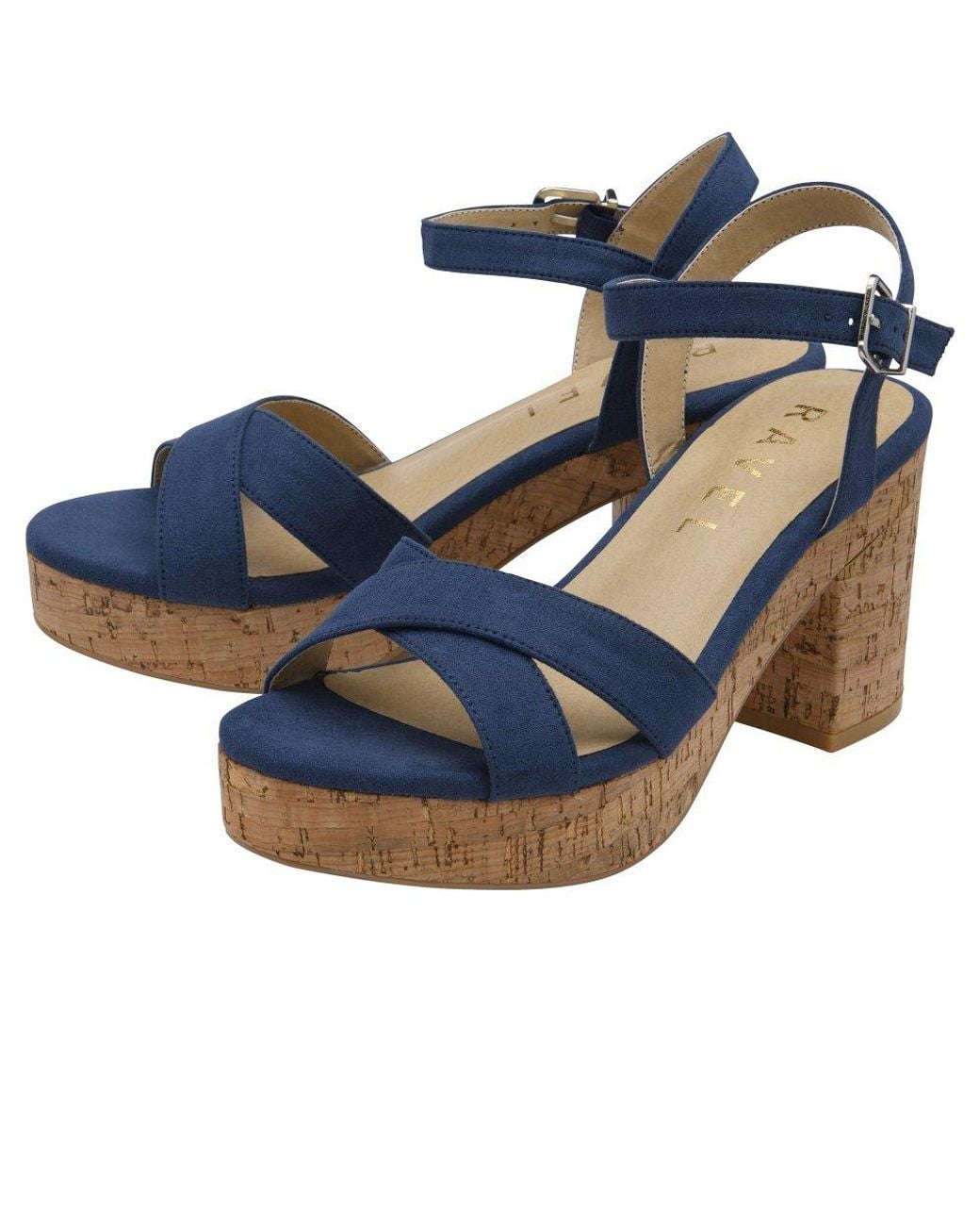 Ravel Blue Ghent Heeled Sandals