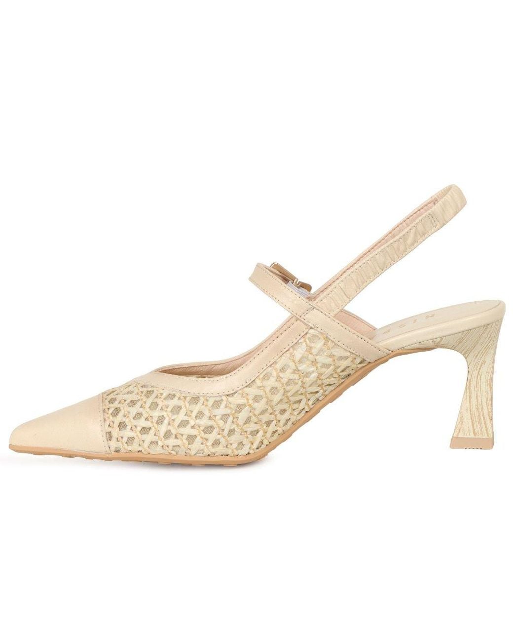 Hispanitas Metallic Giorgia Open Court Shoes