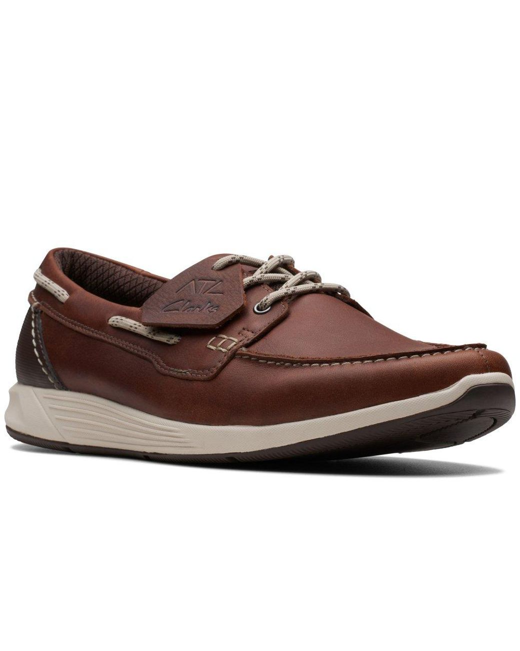 Clarks Atl Sail Go Casual Shoes in Brown for Men | Lyst UK