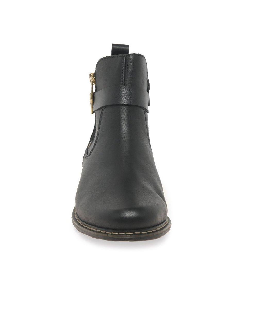 Rieker Black Bobbi Ankle Boots