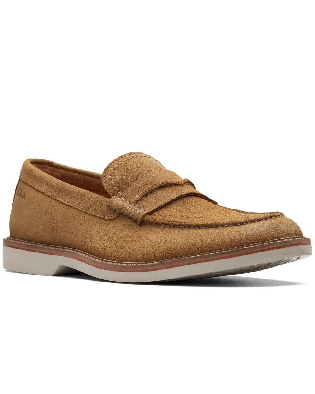 Clarks Atticus Lt Slip Loafers in Brown for Men | Lyst Canada