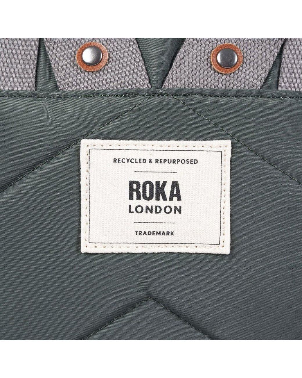 Roka Green Canfield B Small Backpack
