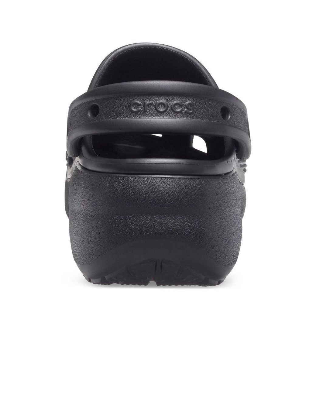 CROCSTM Gray Classic Platform Clogs
