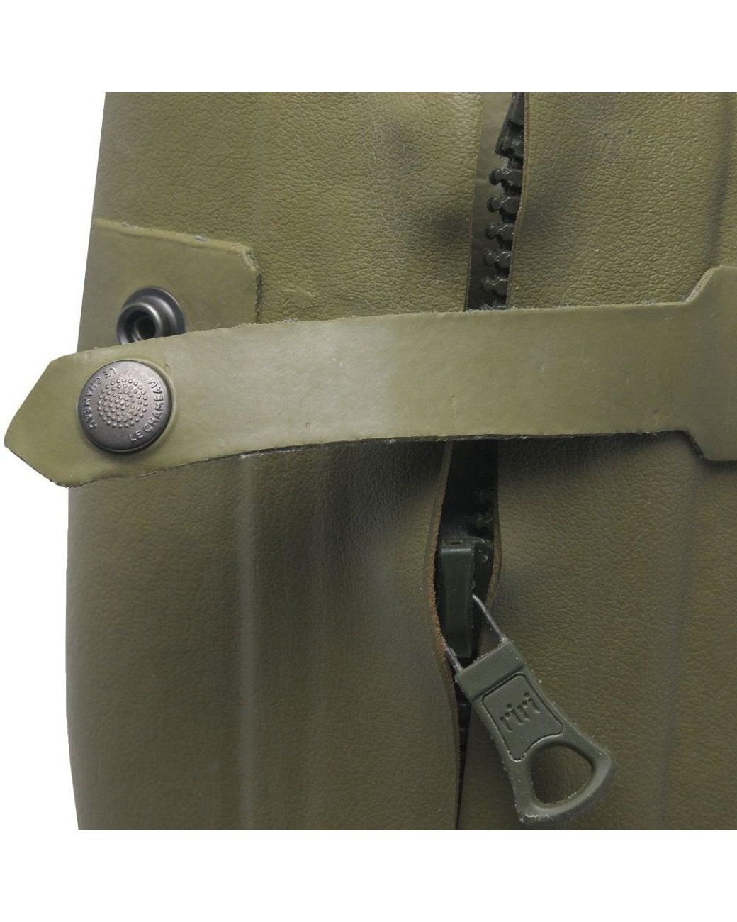 Le Chameau Green Chasseur Cuir Wellingtons for men