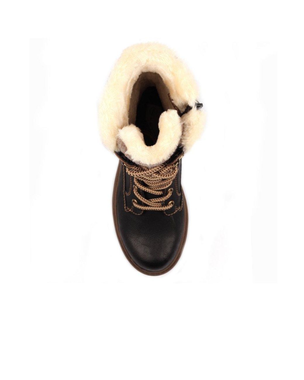 Lunar Black Cambridge Boots