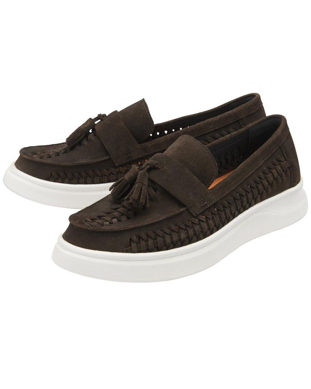 Frank Wright Black Robson Penny Loafers for men