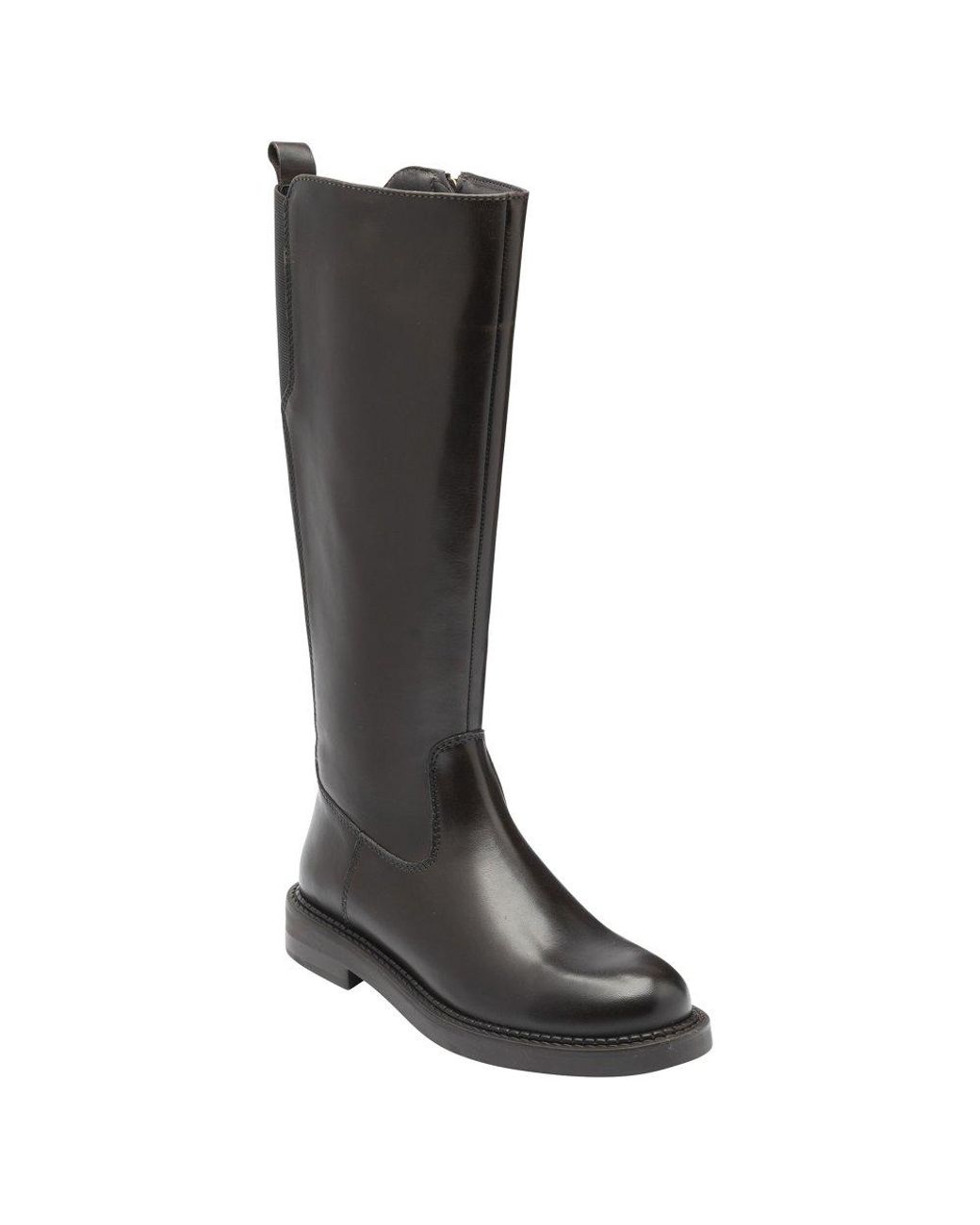 Lotus Black Arno Knee High Boots