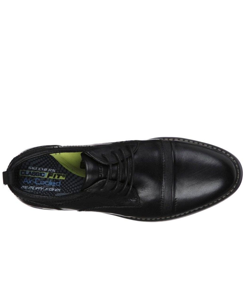 Bevægelig Uovertruffen livstid Skechers Bregman Selone Formal Shoes in Black for Men | Lyst Australia