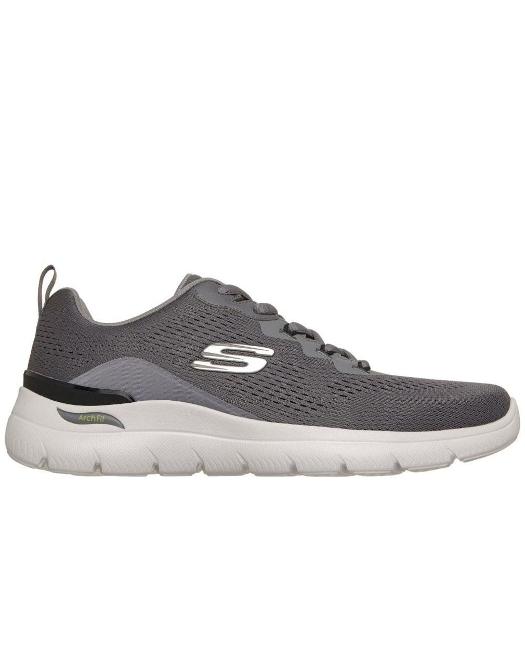 Skechers Gray Arch Fit Summits Kravel Trainers for men