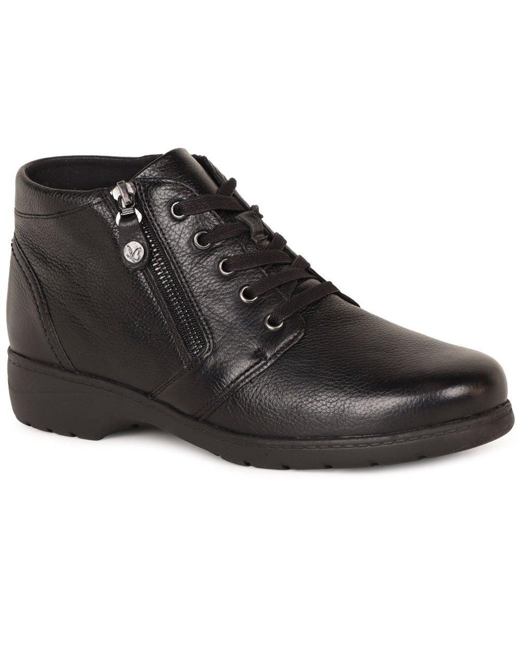 Caprice Brown Amanda Ankle Boots