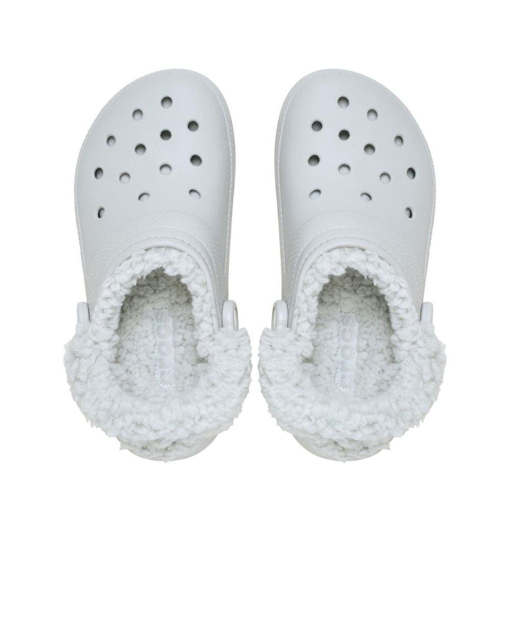 CROCSTM Black Classic Fleece Lined Clog for men