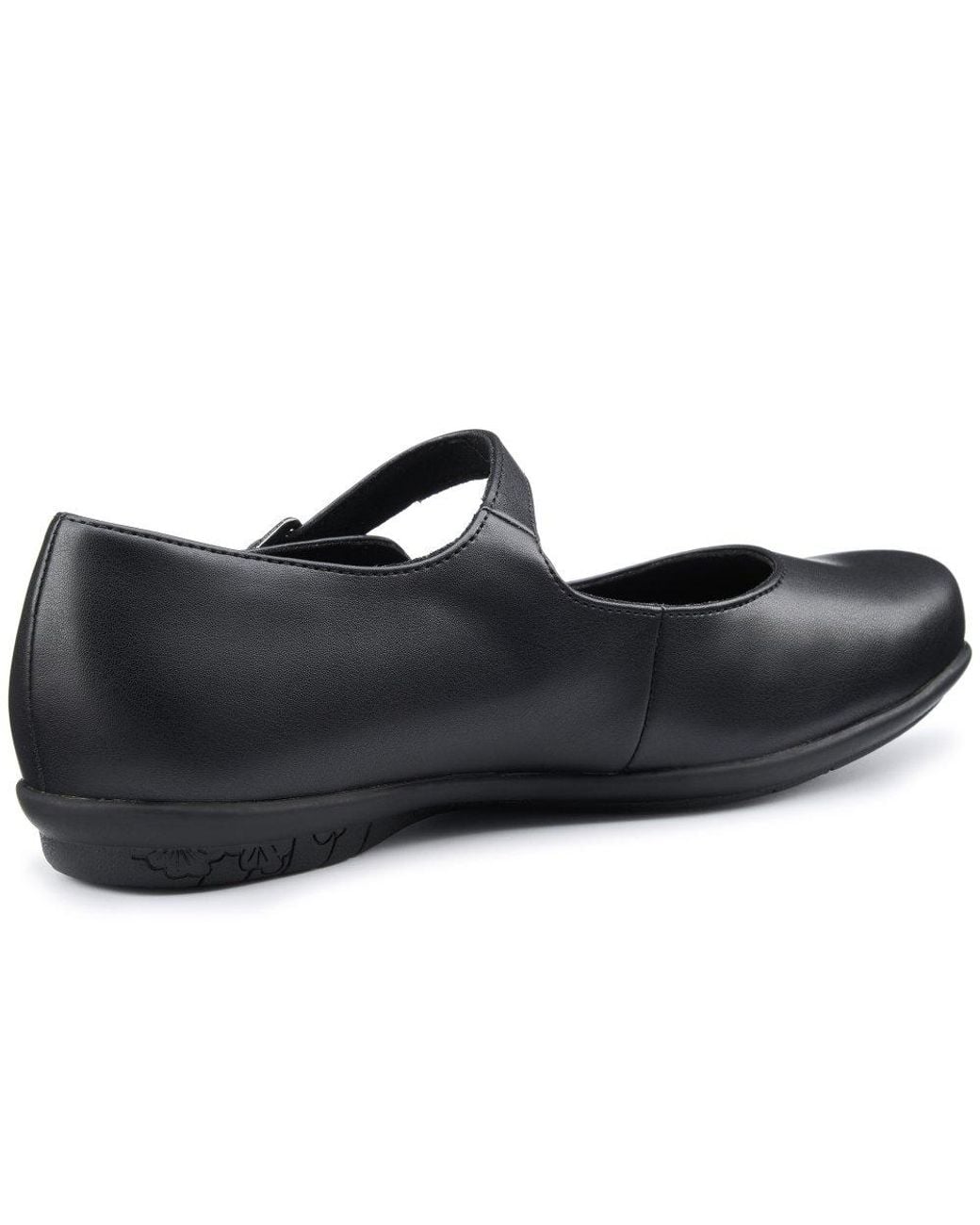 Hotter Black Wide Fit Mary Jane Shoes