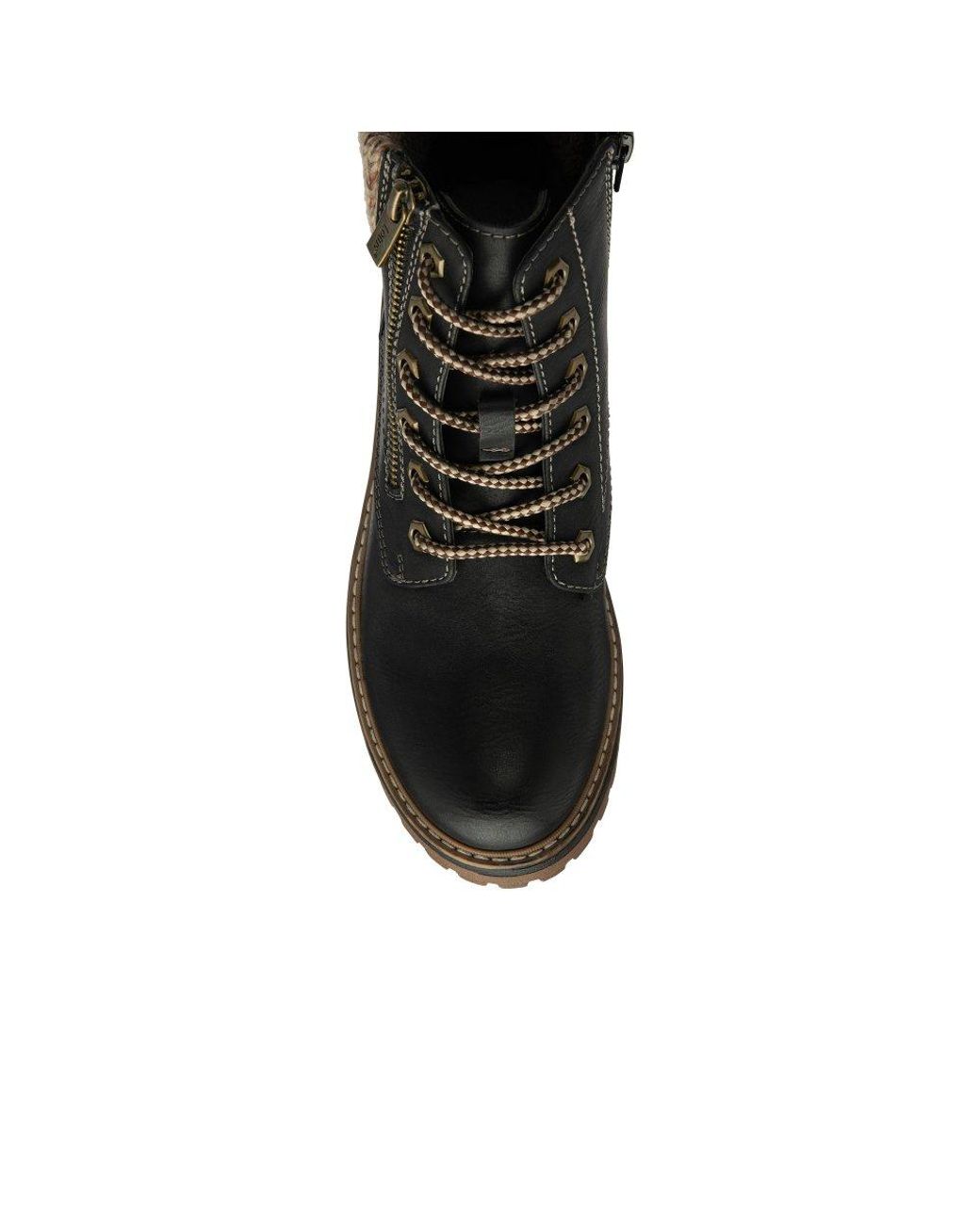 Lotus Black Lauryn Ankle Boots